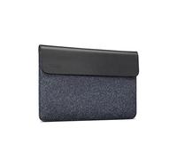 Lenovo Yoga Sleeve for 14 Inch Notebooks and Detachable Laptops - Leather and Wool Felt, Black