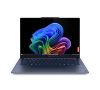 Lenovo Yoga Slim 7 14Q8X9 Copilot+ PC Qualcomm Snapdragon X1E-78-100 Laptop 36.8 cm (14.5") Touchscreen 3K 16 GB LPDDR5x-SDRAM 1 TB SSD Wi-Fi 7 (802.11be) Windows 11 Home UK English Blue
