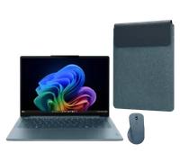 Lenovo Yoga Slim 7 14 AI-R7-Windows 11 Home-16GB-1TB + Sleeve & Bluetooth Mouse AMD Ryzen AI 7 350 Processor 2.00 GHz up to 5.00 GHz, Windows 11 Home 64, 1 TB SSD M.2 2242 PCIe Gen4 TLC - 83JY006XUKBU