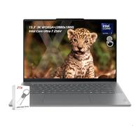Lenovo Yoga Slim 7i 15ILL9 Aura Edition Copilot+ Laptop Intel Core Ultra 7 256V, 15.3 WUXGA 120Hz Touch, 16GB LPDDR5X RAM 2TB SSD, WiFi7, Backlit Keyboard, Win11, Luna Grey, w/2TB USB Drive, W/GaLiMu