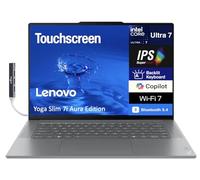 Lenovo Yoga Slim 7i Aura Edition Copilot + Laptop 15.3" Touchscreen IPS 2.8K Display (Intel Ultra 7-258V, 32GB LPDDR5X, 1TB SSD, Intel Arc 140V, Backlit KB, Win 11 Home) w/DKZ USB Port Expander