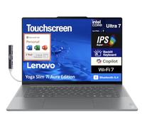 Lenovo Yoga Slim 7i Aura Edition Copilot + Laptop 15.3" Touchscreen IPS 2.8K Display (Intel Ultra 7-258V, 32GB LPDDR5X, 1TB M.2 PCIe SSD, Win 11 Pro) w/MS 365 Personal, DKZ USB Port Expander
