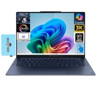 Lenovo Yoga Slim 7X Copilot PC Laptop 14.5" Touchscreen OLED 3K 1000 nits Display (Snapdragon X Elite X1E-78-100, 16GB LPDDR5X, 512GB SSD, Backlit KB, WiFi 7, Win 11 Pro) w/DKZ USB Port Expander