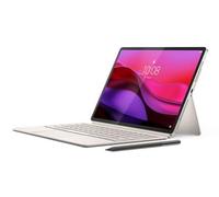 Lenovo - Yoga Tab Plus - 12.7" 3K (2944 x 1840) Tablet - 256GB with Keyboard Stand + Pen - Seashell 16GB LPDDR5X AI Computing Power ZAEG0096US