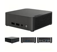 Lenovobaiying NUC 13 Plus Mini PC with Intel Core i7-13620H Processor,Supports Four 4K Display, 2.5G LAN,Wi-Fi 6E, Bluetooth 5.3, Compact Design for Office/Home Entertainment (Barebone)