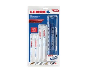 Lenox 121439Kpe General-Purpose Reciprocating Saw Blade Kit, 9 Piece Len121439Kpe