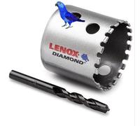 Lenox 2" Diamond Grit Hole Saw 57mm Cast Iron Tile Cement Abrasives Cut 10507835