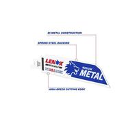 Lenox 201746118R Reciprocating Saw Blade 18 TPI 152mm / 6" (5 Pack) Recip