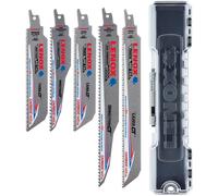 Lenox 5 Piece Carbide Tipped Metal Cutting Reciprocating Sabre Saw Blade Set