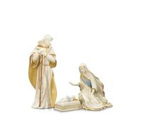 Lenox 6238430 First Blessing Nativity 3-Piece Holy Family Figurine Set