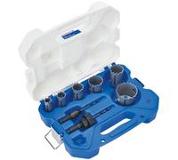 Lenox 8 Piece Plumbers Bi Metal Carbide Tip Hole Saw Set