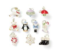 Lenox 867170 Memories 10-Piece Christmas Tree Ornament Set