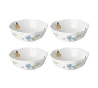 Lenox 880121 Butterfly Meadow All Purpose Bowls (Set of 4), Porcelain, Multicolor