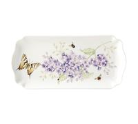 Lenox 885304 Butterfly Meadow Rectangular Tray, Porcelain, Multicolor