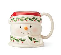 Lenox 895045 Holiday Snowman Mug, 16 oz, Christmas Drinkware