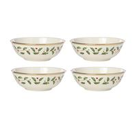 Lenox 897082 Holiday Dinnerware Place Setting Bowls, Set of 4, Christmas