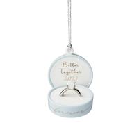 Lenox 897135 2025 "Together Forever Ring Box Ornament