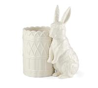 Lenox 897159 Wicker Cr unny Vase, Easter Home Decor