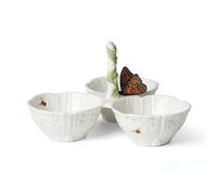 Lenox Butterfly Meadow Porcelain Chip and Dip Serving Set
