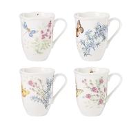 Lenox 897911 Butterfly Meadow Herbs Mugs, Set Of 4
