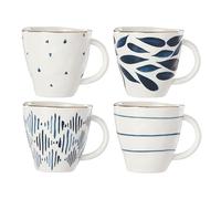 Lenox Blue Bay 4-Piece Dessert Mug Set, 2.75 LB