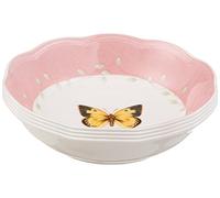 Lenox Butterfly Meadow 4-Piece Dessert Bowl Set, 1.65 LB, Multi