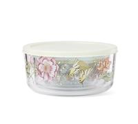 Lenox 897944 Butterfly Meadow Glass Food Storage Containers With Lids, Set Of 4