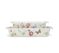 Lenox Butterfly Meadow Rectangular Baker 2-Piece Set, 9.70, Multi