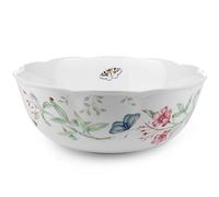 Lenox Butterfly Meadow Serving Bowl, White Body -