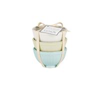 Lenox French Perle Groove Bowls (Set of 3), Mini, Multicolor