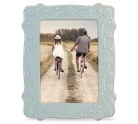 Lenox French Perle Ice Blue 5" X 7" Frame, Stoneware, 1.75 LB