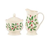 Lenox Holiday Sugar/Creamer,Ivory