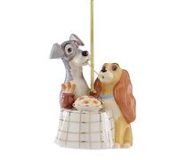 Lenox Lady & The Tramp Ornament, 0.40 LB, Multi