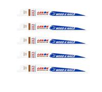 Lenox 6TPI Nail Embedded Wood Cutting Reciprocating Sabre Saw Blades 305mm Pack of 5