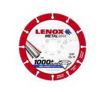 LENOX METALMAX Cut Off Disc 115 x 1.3 x 22.23mm Solid Steel Body LEN2030865