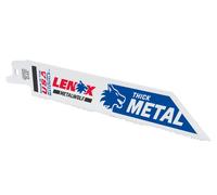 Lenox 14TPI Thick Metal Cutting Reciprocating Sabre Saw Blades 152mm Pack of 25