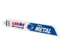 Lenox Metalwolf Wave Edge Reciprocating Saw Blade 229 X 25 X 1.1Mm 14 Tpi (Pack 5) 201789114R