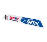 Lenox Metalwolf Wave Edge Reciprocating Saw Blade 229 X 25 X 1.1Mm 18 Tpi (Pack 5) 201809118R