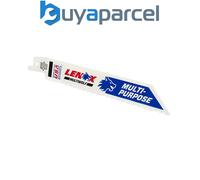 Lenox MultiWolf Wave Edge Reciprocating Saw Blade 152 x 19 x 0.9mm 10 TPI Pack 5