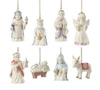 Lenox Nativity Ornament, Porcelain, Set of 8, Home, Home Décor