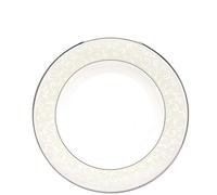 Lenox Opal Innocence Platinum Banded Bone China Salad Plate