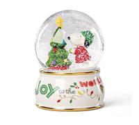 Lenox Snoopy 897597 Snow Globe, Christmas Decorations, Peanuts