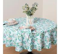 Lenox Spice Village Allover Wrinkle Resistant Dining Tablecloth - 70 in. Round