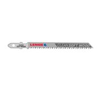 LENOX Tools 1991381 T-Shank Clean Wood Cutting Jig Saw Blade, 4-Inch X 5/16-Inch 10 TPI, 25-Pack