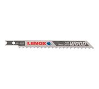 LENOX Tools 1991410 U-Shank General Purpose Jig Saw Blade, 4" x 3/8" 6 TPI, 5 Pack