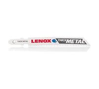 LENOX Tools 1991596 T-Shank Power Arc® Thick Metal Cutting Jig Saw Blade,3 5/8-Inch X 3/8-Inch 14 TPI, 5-Pack