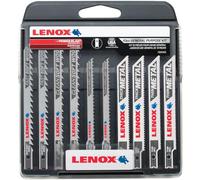 LENOX Tools 1994459 U-Shank General Purpose Jig Saw Blade Kit with Hard Case, 10Piece