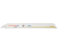 Lenox Tools 2110212118GR Gold Power Arc Reciprocating Saw Blade, for Medium Metal Cutting, 304 mm, 18 TPI, 5-Pack, 12-Inch