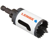 LENOX Tools Hole Saw, Bi-Metal, Speed Slot, Arbored, 1-3/8-Inch (1772727)