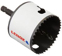 LENOX Tools Hole Saw, Bi-Metal, Speed Slot, Arbored, 2-1/2-Inch (1772954)